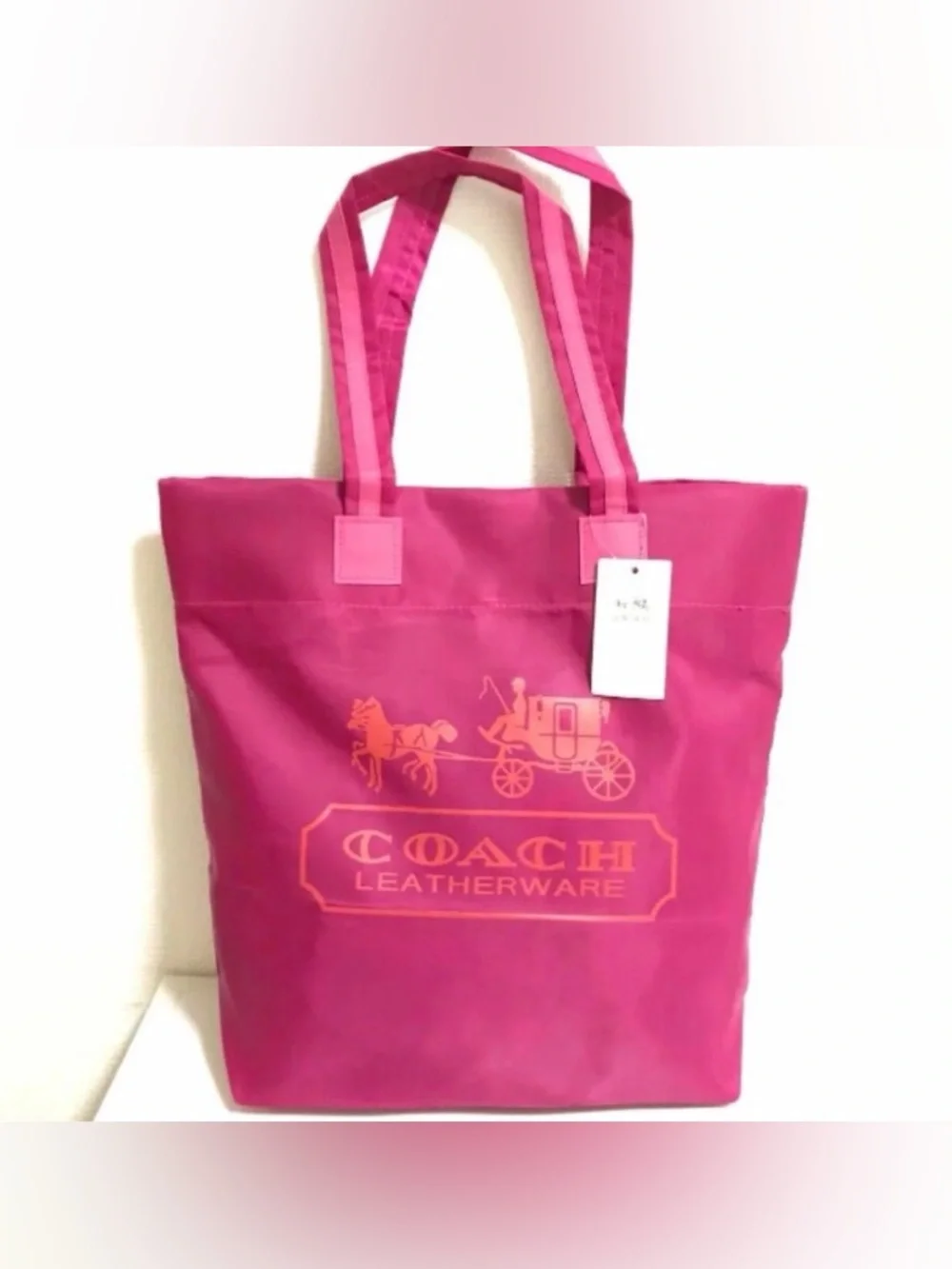 Coach Everyday Nylon Shoppers Tote - Picture 2 of 6